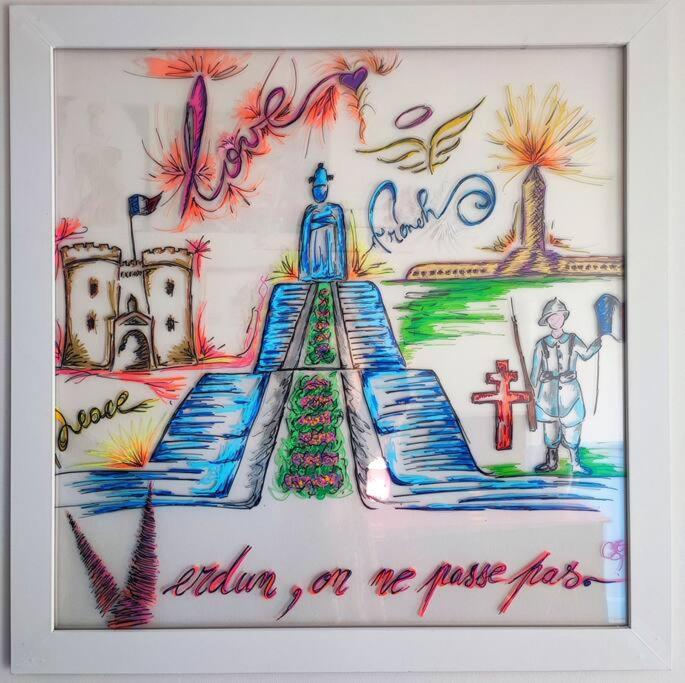 Chez Arty - Gere Par Presta-Zen'Services Apartment Verdun-sur-Meuse Ngoại thất bức ảnh